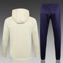 Agasalho de treino Paris Saint Germain PSG 24/25 - Bege com Capuz | Futmantos